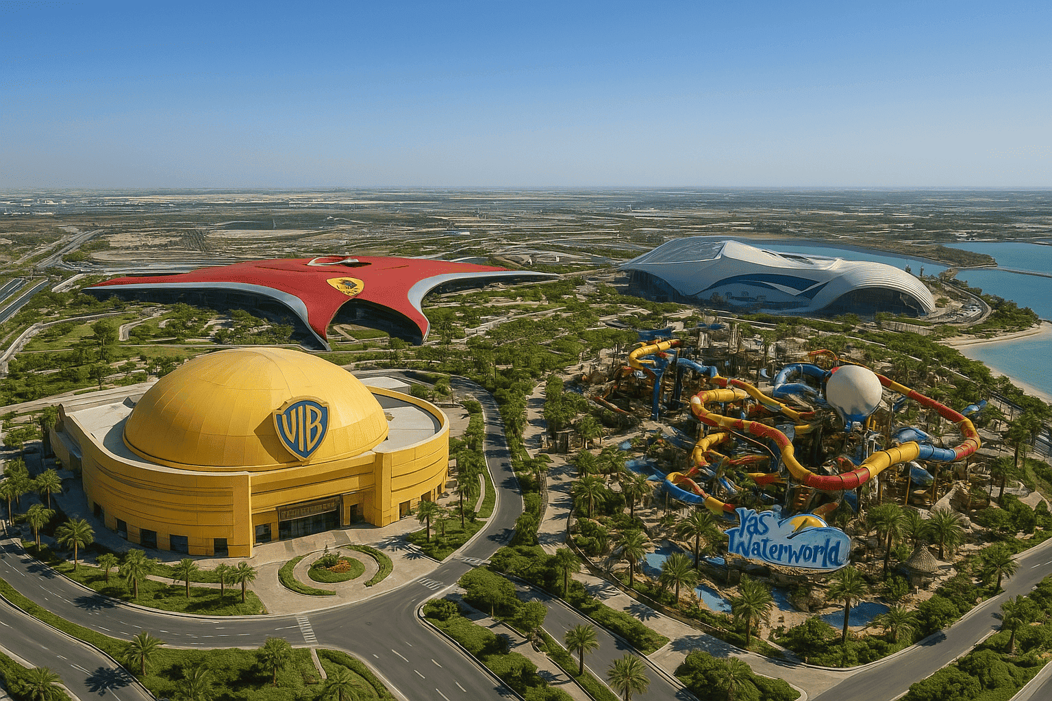 Parques de Yas Island- Abu Dhabi