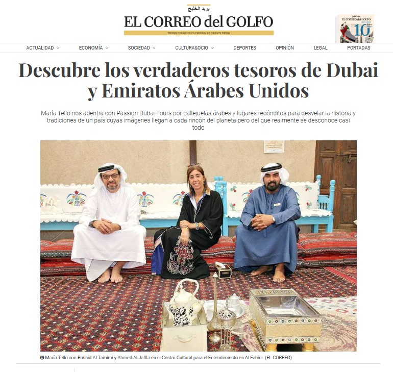 El Correo del Golfo 2020 Passion Dubai Tours