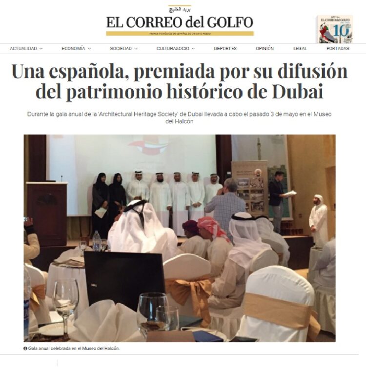 El Correo del Golfo 2023 Passion Dubai Tours