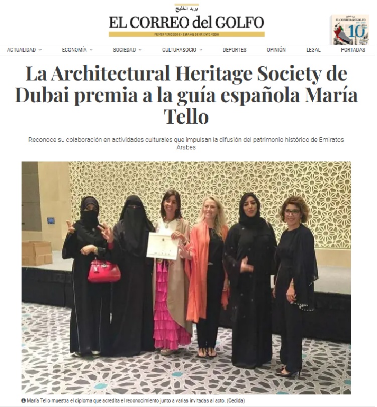 El Correo del Golfo Passion Dubai Tours- Architectural Heritage Society
